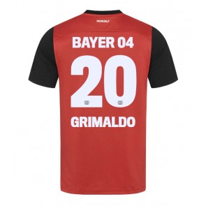 Bayer Leverkusen Alejandro Grimaldo #20 Replika Hjemmebanetrøje 2024-25 Kortærmet